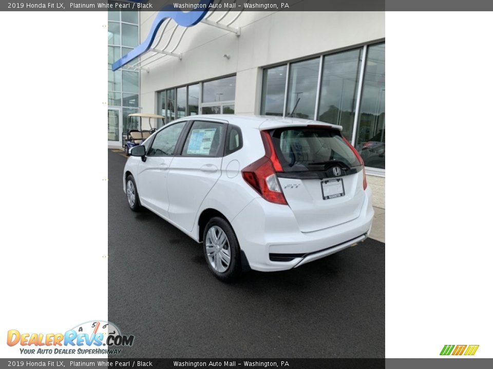 2019 Honda Fit LX Platinum White Pearl / Black Photo #7