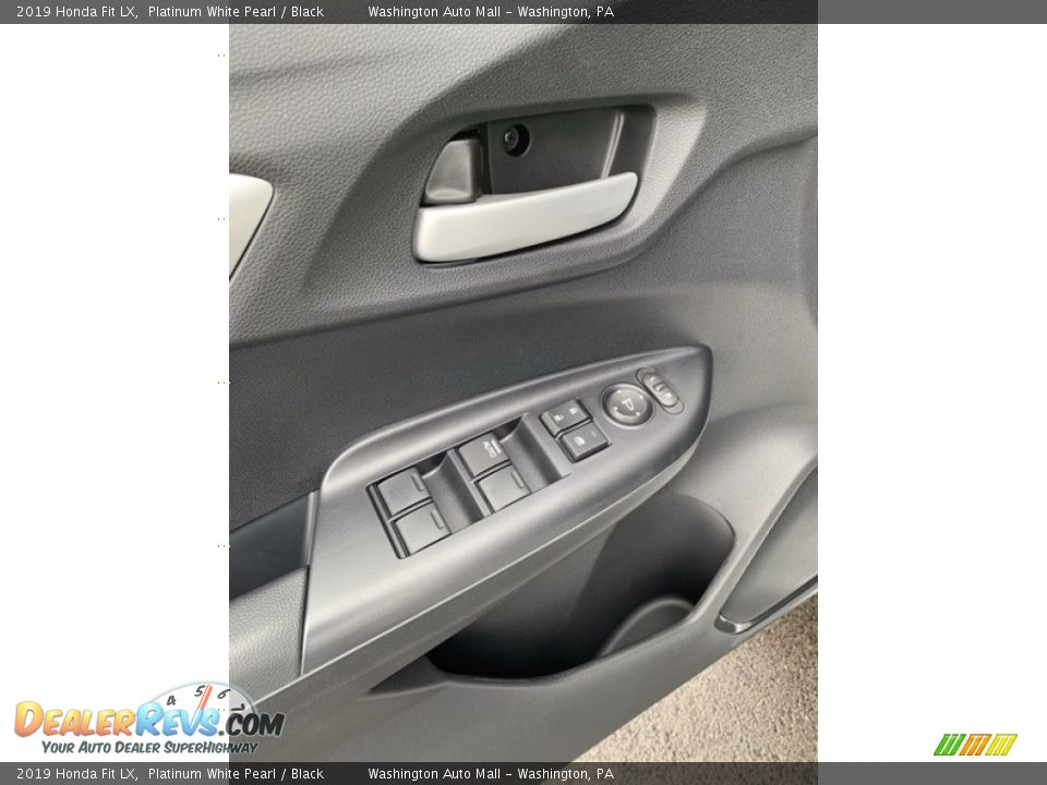 2019 Honda Fit LX Platinum White Pearl / Black Photo #9