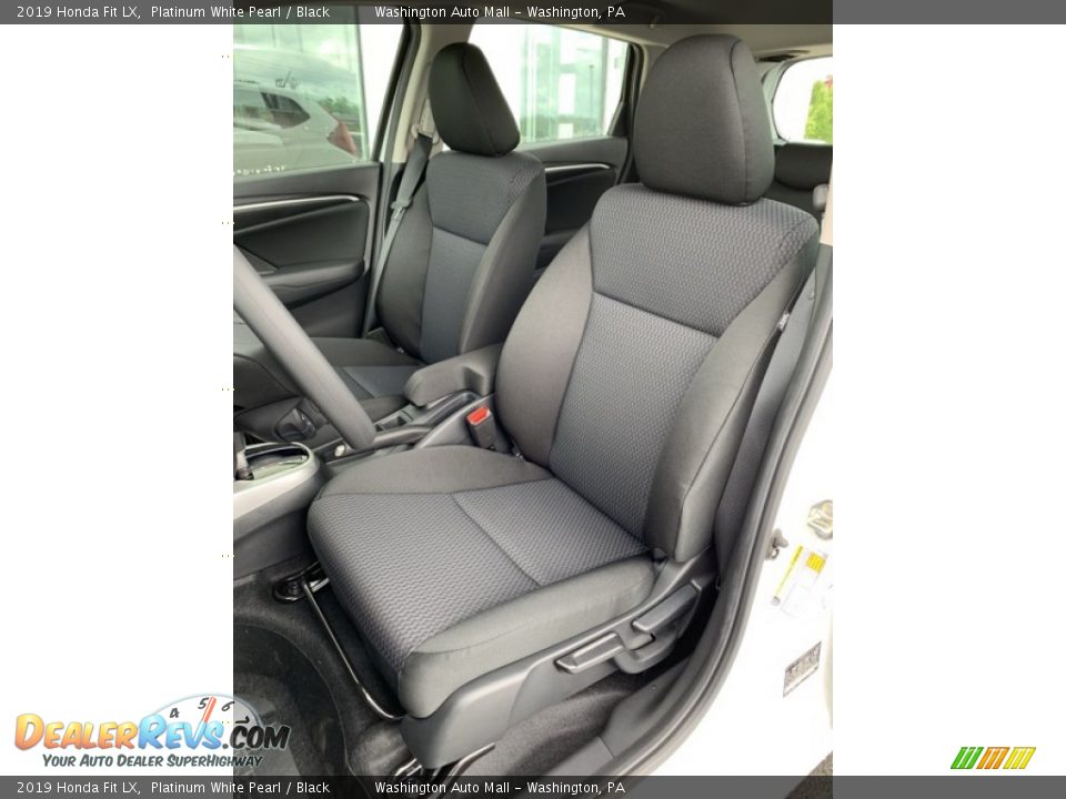 2019 Honda Fit LX Platinum White Pearl / Black Photo #12
