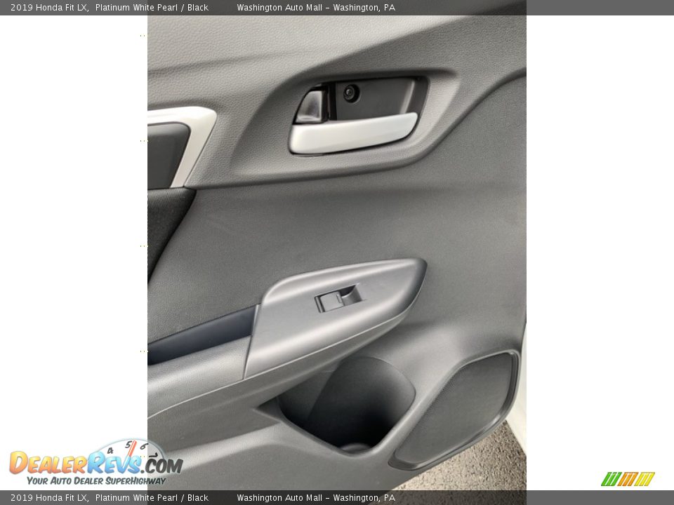 2019 Honda Fit LX Platinum White Pearl / Black Photo #16