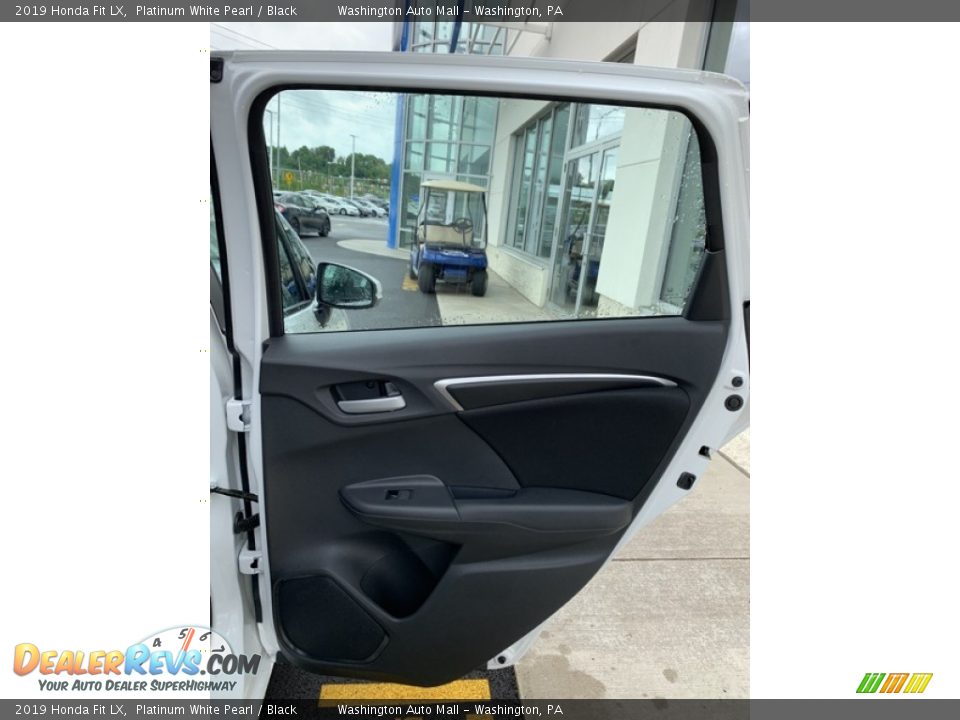 2019 Honda Fit LX Platinum White Pearl / Black Photo #21