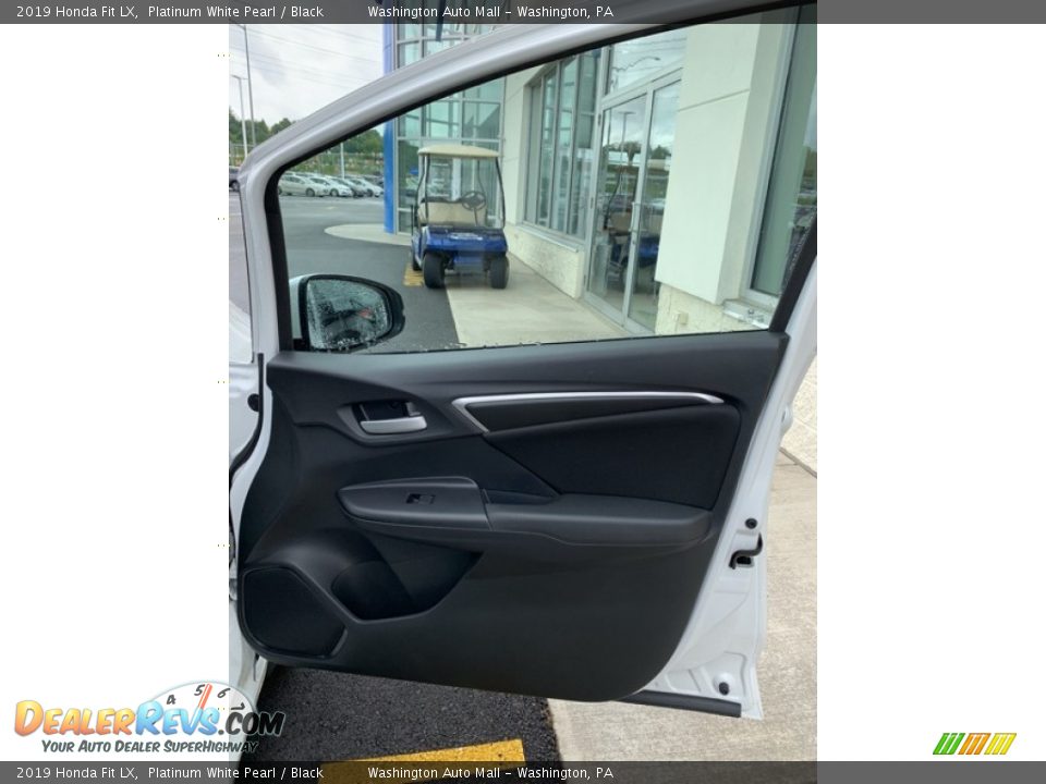 2019 Honda Fit LX Platinum White Pearl / Black Photo #24