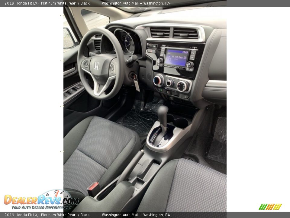 2019 Honda Fit LX Platinum White Pearl / Black Photo #26