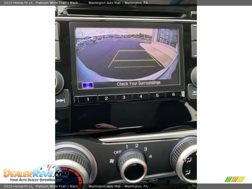 2019 Honda Fit LX Platinum White Pearl / Black Photo #30