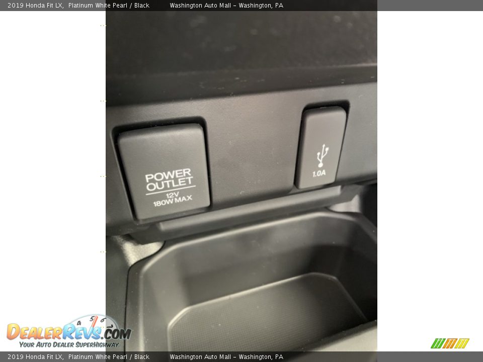 2019 Honda Fit LX Platinum White Pearl / Black Photo #33
