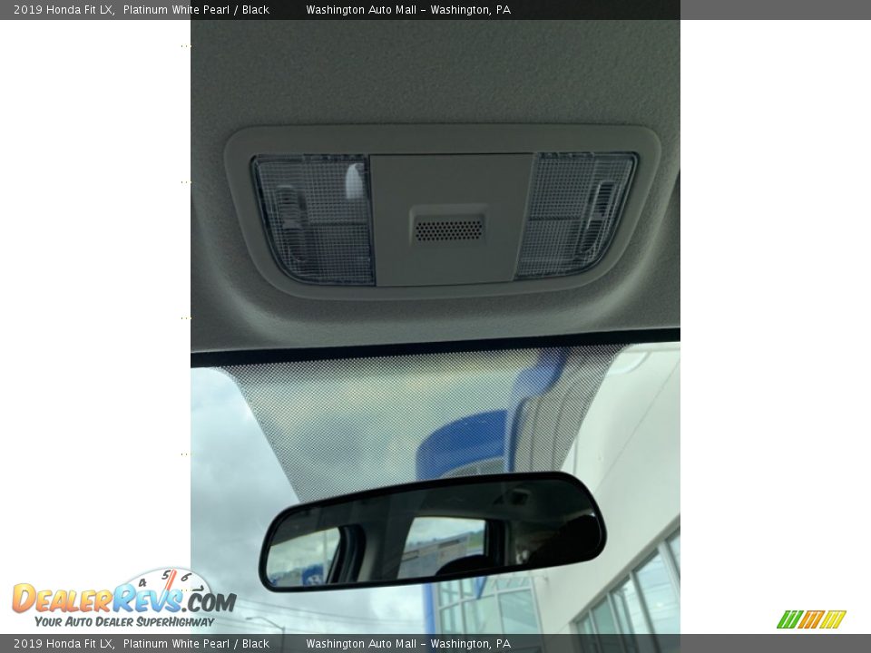 2019 Honda Fit LX Platinum White Pearl / Black Photo #34