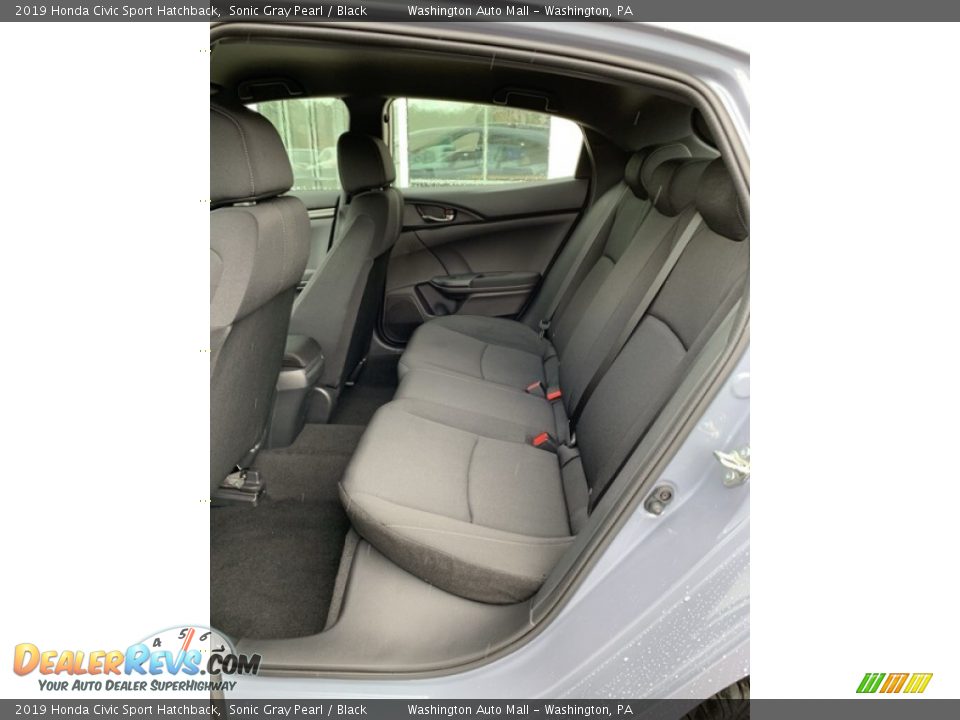 2019 Honda Civic Sport Hatchback Sonic Gray Pearl / Black Photo #19