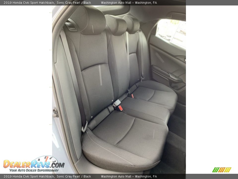 2019 Honda Civic Sport Hatchback Sonic Gray Pearl / Black Photo #24