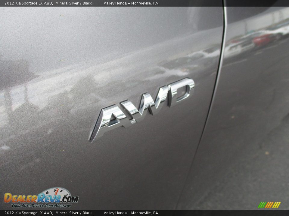 2012 Kia Sportage LX AWD Mineral Silver / Black Photo #10