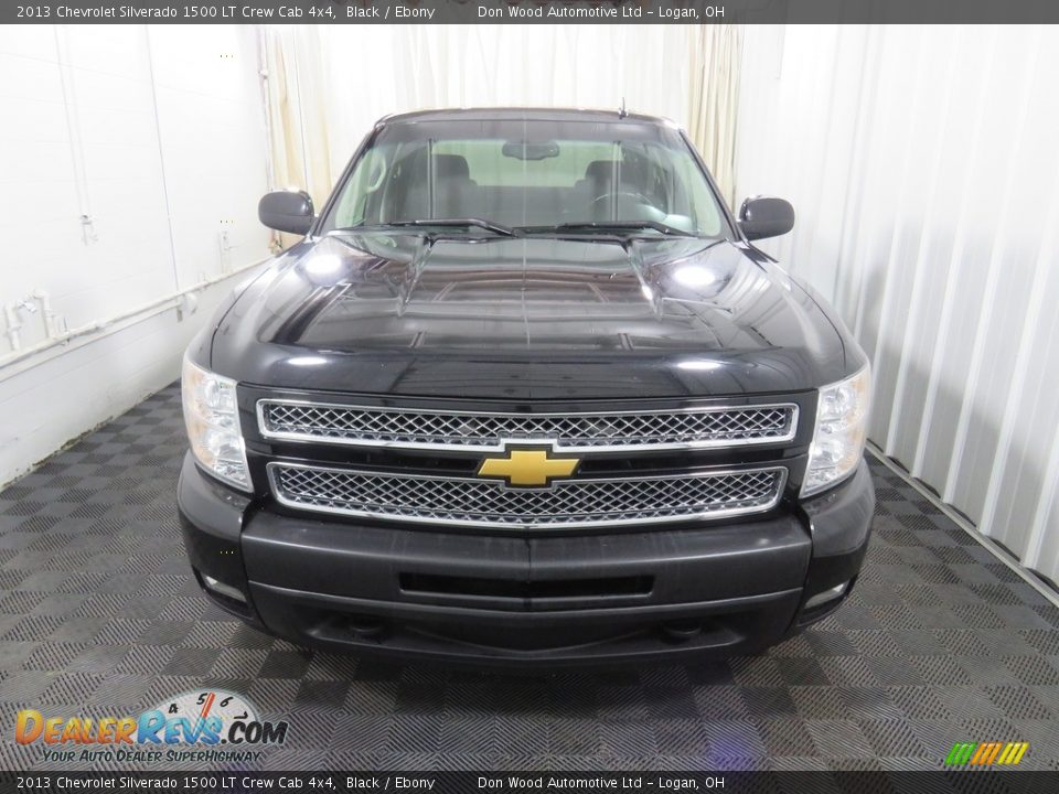 2013 Chevrolet Silverado 1500 LT Crew Cab 4x4 Black / Ebony Photo #4