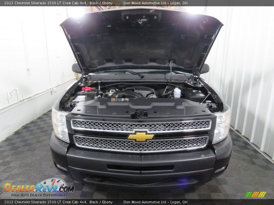 2013 Chevrolet Silverado 1500 LT Crew Cab 4x4 Black / Ebony Photo #5