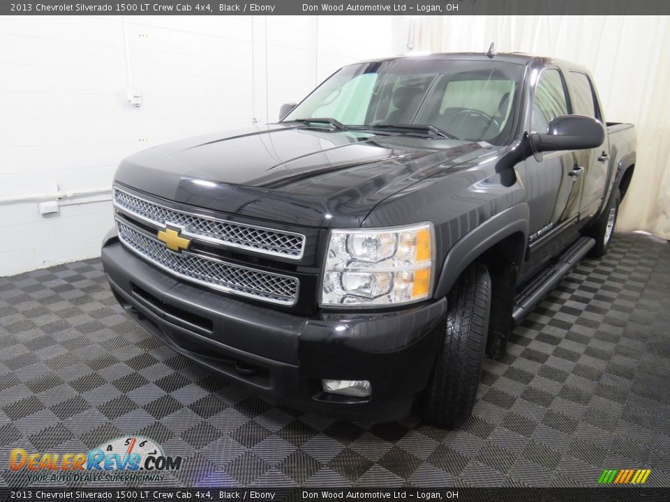 2013 Chevrolet Silverado 1500 LT Crew Cab 4x4 Black / Ebony Photo #7