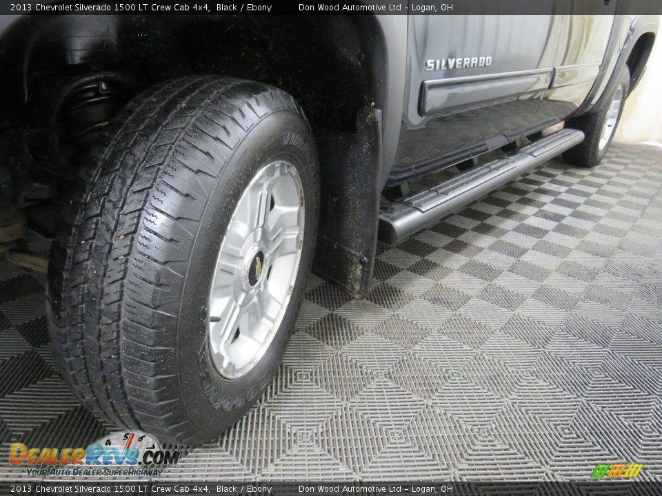 2013 Chevrolet Silverado 1500 LT Crew Cab 4x4 Black / Ebony Photo #8