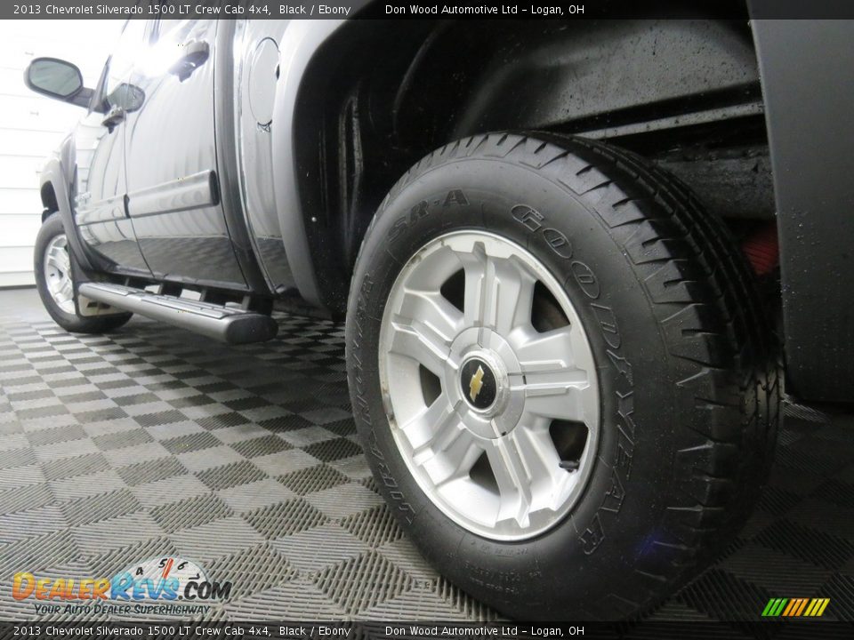 2013 Chevrolet Silverado 1500 LT Crew Cab 4x4 Black / Ebony Photo #9