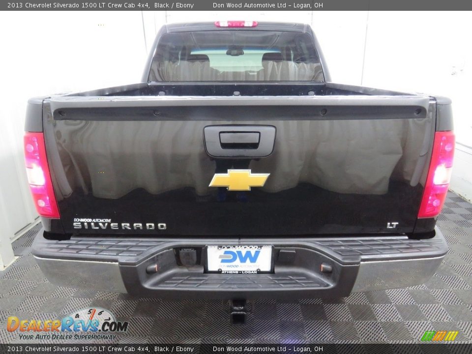 2013 Chevrolet Silverado 1500 LT Crew Cab 4x4 Black / Ebony Photo #11