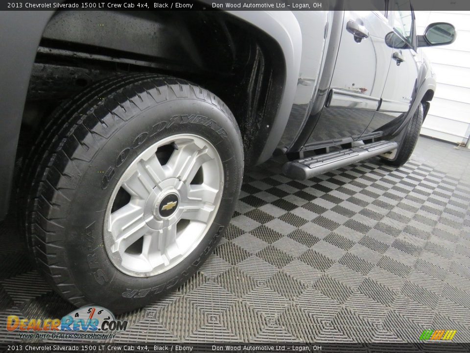 2013 Chevrolet Silverado 1500 LT Crew Cab 4x4 Black / Ebony Photo #14