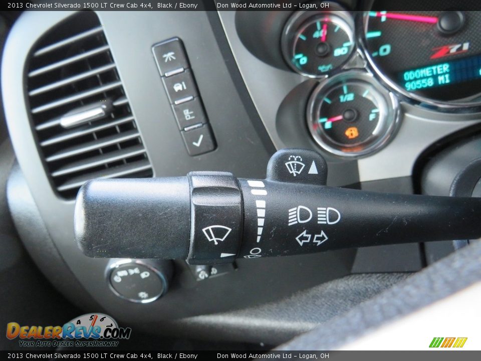 2013 Chevrolet Silverado 1500 LT Crew Cab 4x4 Black / Ebony Photo #19