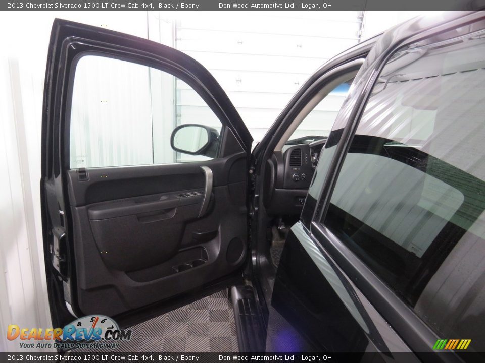 2013 Chevrolet Silverado 1500 LT Crew Cab 4x4 Black / Ebony Photo #24