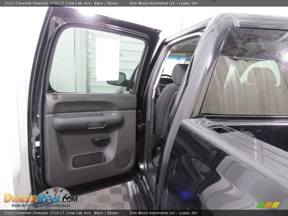 2013 Chevrolet Silverado 1500 LT Crew Cab 4x4 Black / Ebony Photo #28