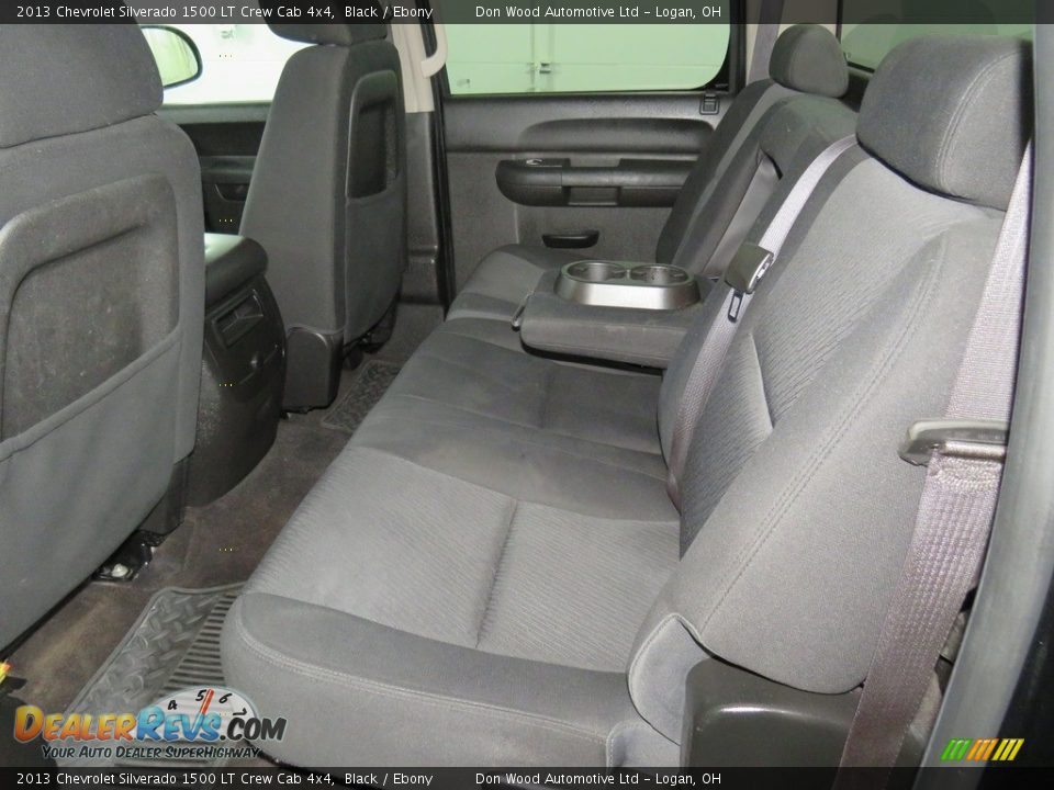 2013 Chevrolet Silverado 1500 LT Crew Cab 4x4 Black / Ebony Photo #29