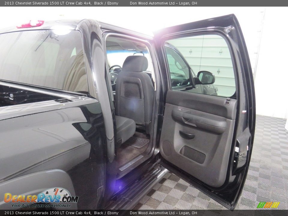 2013 Chevrolet Silverado 1500 LT Crew Cab 4x4 Black / Ebony Photo #32