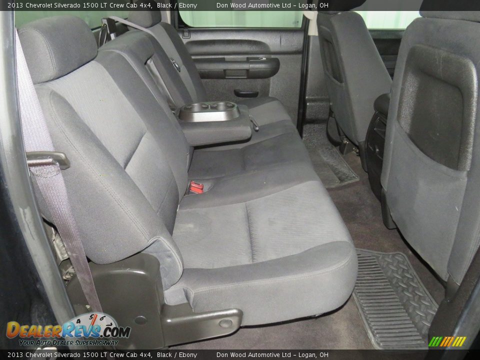2013 Chevrolet Silverado 1500 LT Crew Cab 4x4 Black / Ebony Photo #33