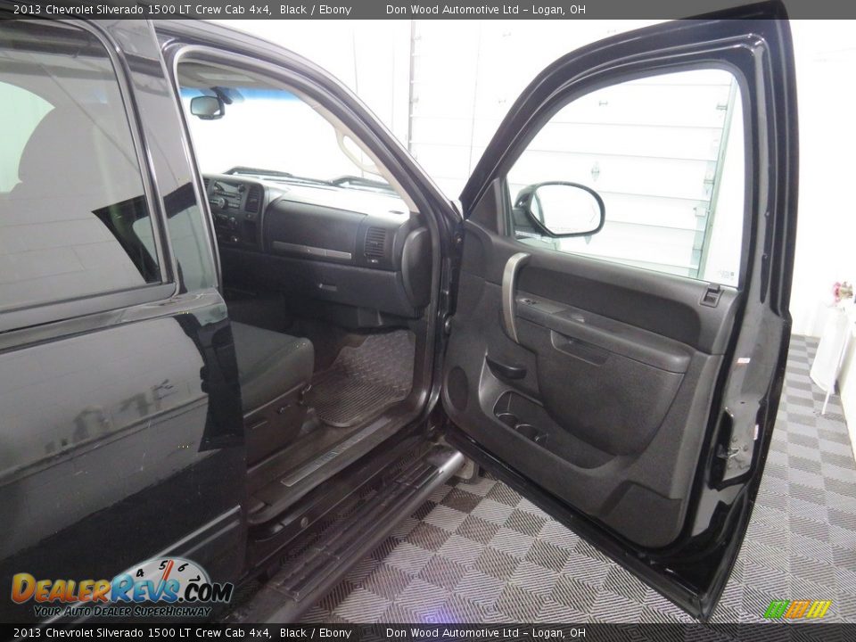 2013 Chevrolet Silverado 1500 LT Crew Cab 4x4 Black / Ebony Photo #34