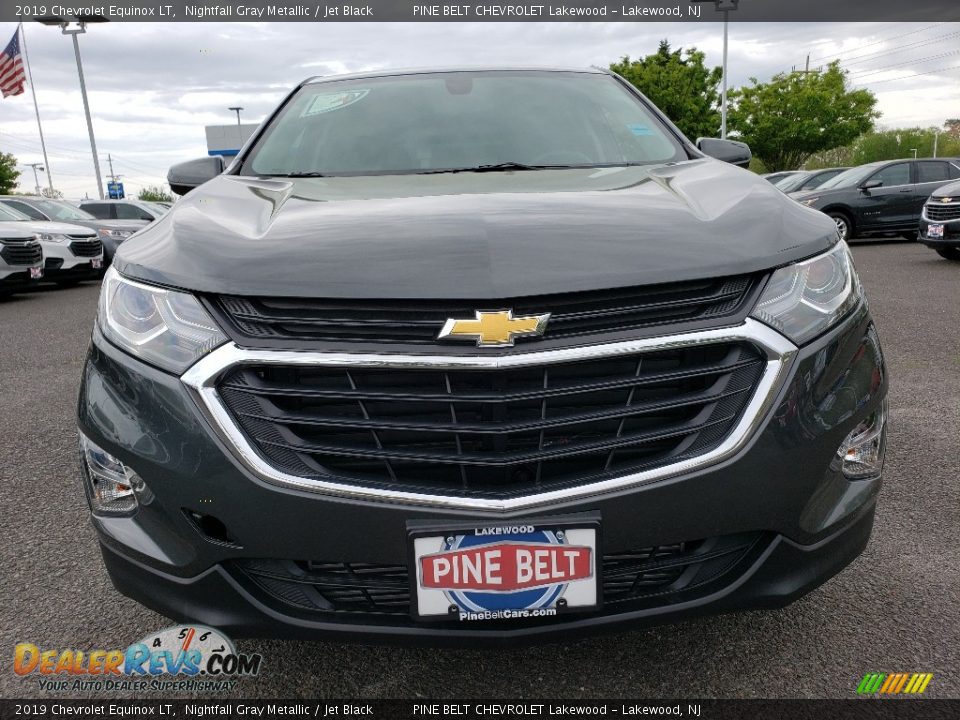 2019 Chevrolet Equinox LT Nightfall Gray Metallic / Jet Black Photo #2