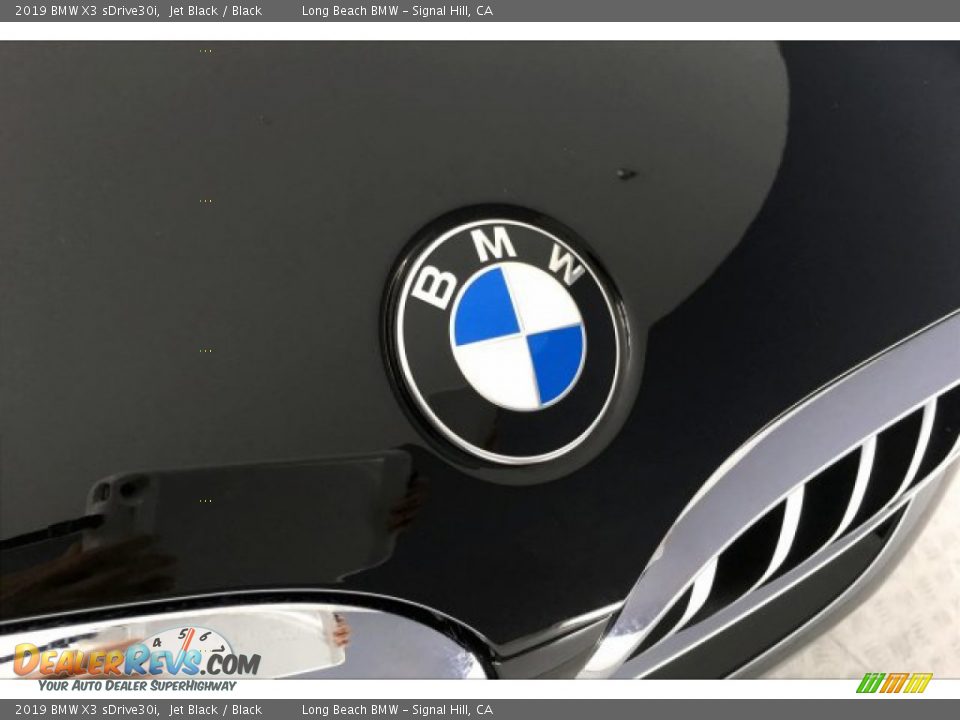 2019 BMW X3 sDrive30i Jet Black / Black Photo #28
