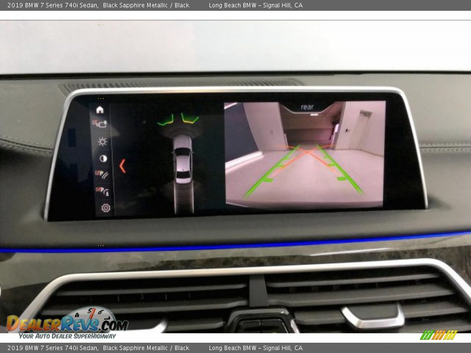2019 BMW 7 Series 740i Sedan Black Sapphire Metallic / Black Photo #13