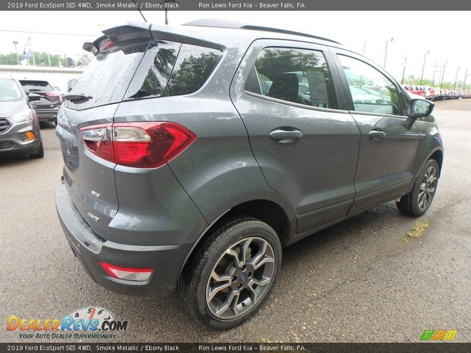 2019 Ford EcoSport SES 4WD Smoke Metallic / Ebony Black Photo #2
