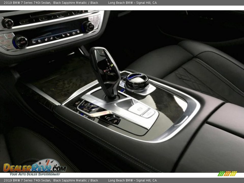 2019 BMW 7 Series 740i Sedan Black Sapphire Metallic / Black Photo #18