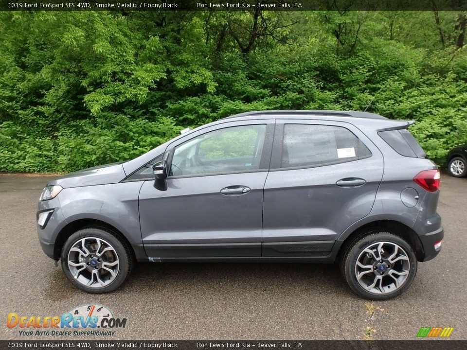 Smoke Metallic 2019 Ford EcoSport SES 4WD Photo #6