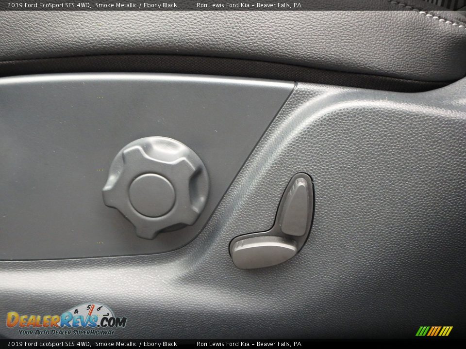 2019 Ford EcoSport SES 4WD Smoke Metallic / Ebony Black Photo #15
