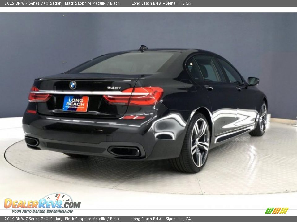 2019 BMW 7 Series 740i Sedan Black Sapphire Metallic / Black Photo #30