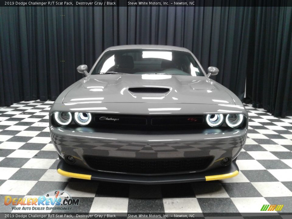2019 Dodge Challenger R/T Scat Pack Destroyer Gray / Black Photo #3