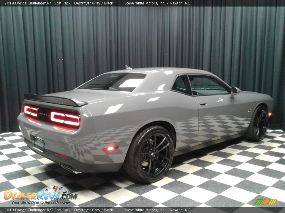 2019 Dodge Challenger R/T Scat Pack Destroyer Gray / Black Photo #6