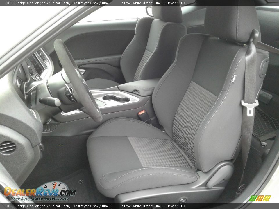2019 Dodge Challenger R/T Scat Pack Destroyer Gray / Black Photo #10