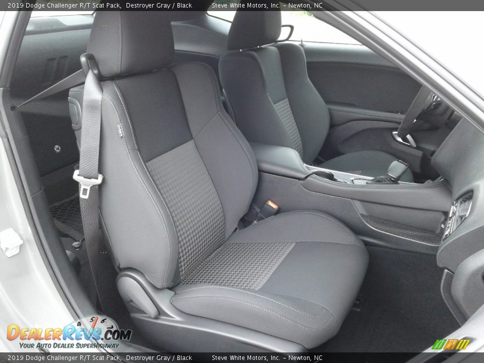 2019 Dodge Challenger R/T Scat Pack Destroyer Gray / Black Photo #14