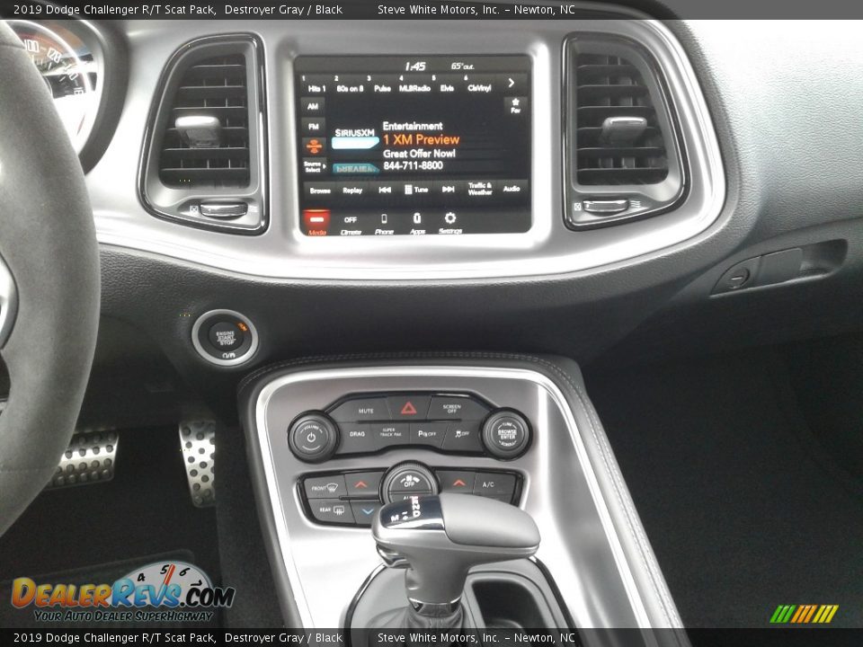 2019 Dodge Challenger R/T Scat Pack Destroyer Gray / Black Photo #19