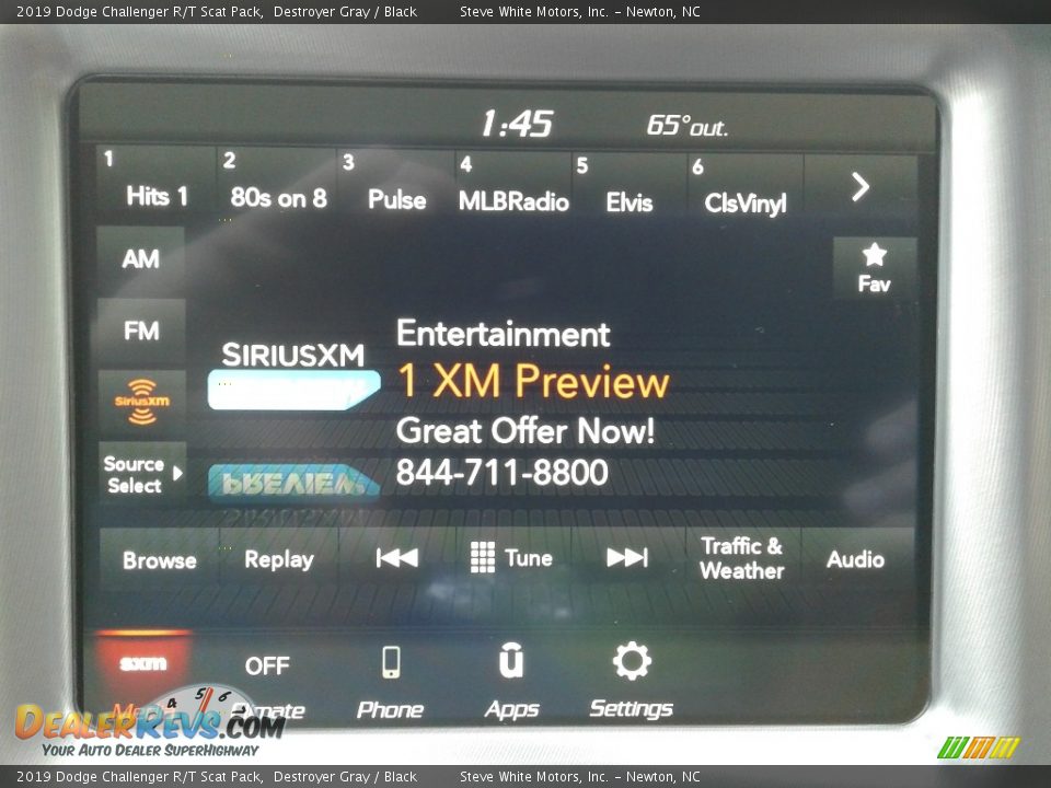 2019 Dodge Challenger R/T Scat Pack Destroyer Gray / Black Photo #20