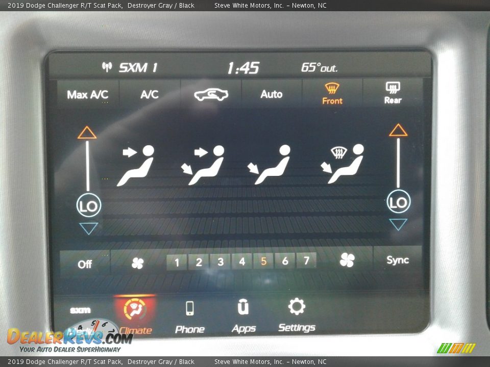 2019 Dodge Challenger R/T Scat Pack Destroyer Gray / Black Photo #22