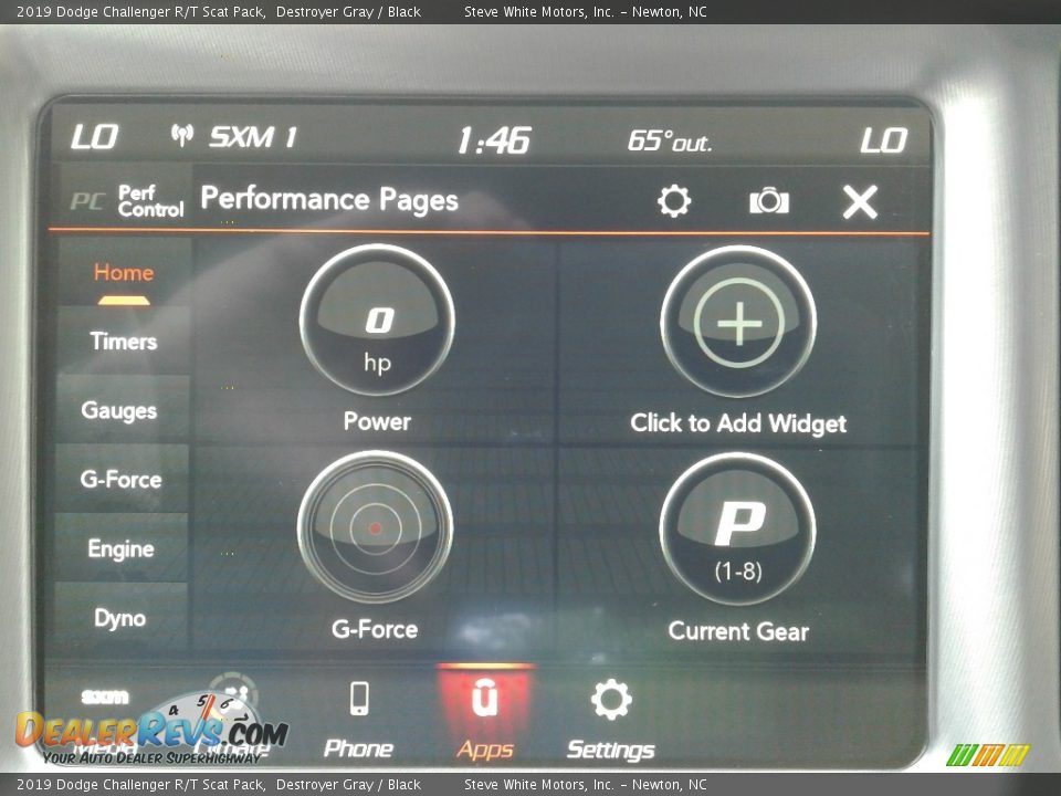 2019 Dodge Challenger R/T Scat Pack Destroyer Gray / Black Photo #25