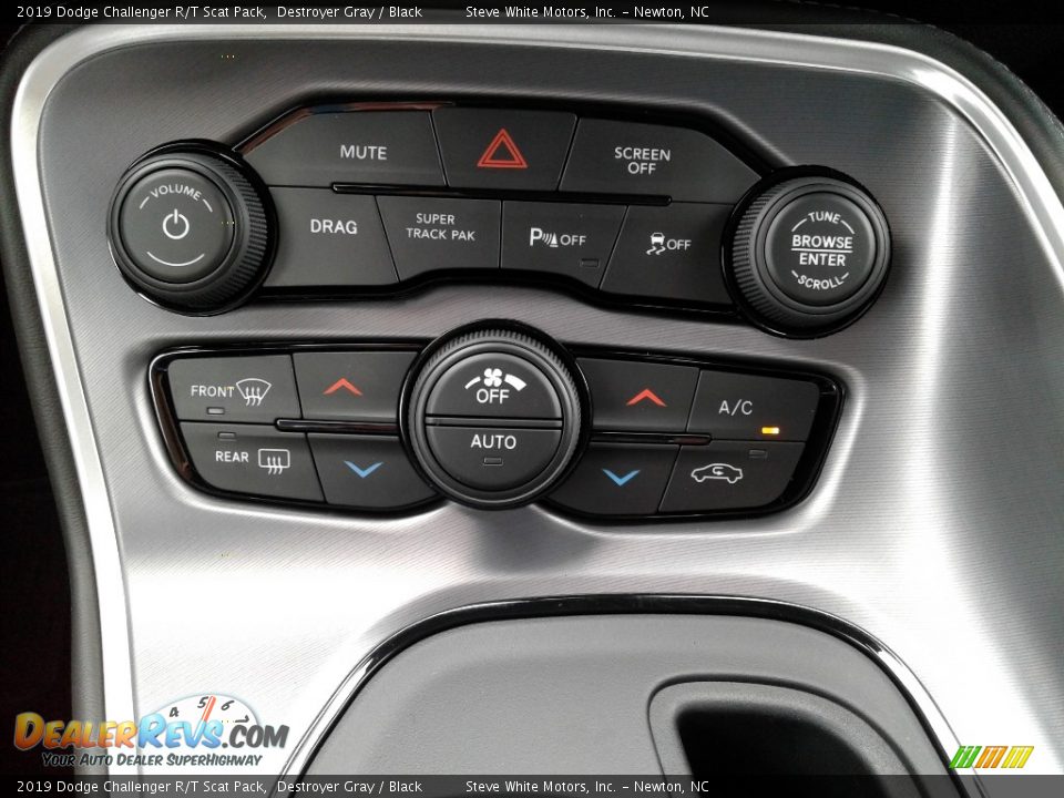 2019 Dodge Challenger R/T Scat Pack Destroyer Gray / Black Photo #27