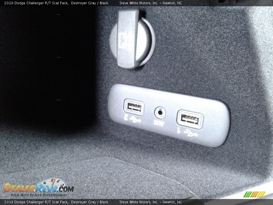 2019 Dodge Challenger R/T Scat Pack Destroyer Gray / Black Photo #28