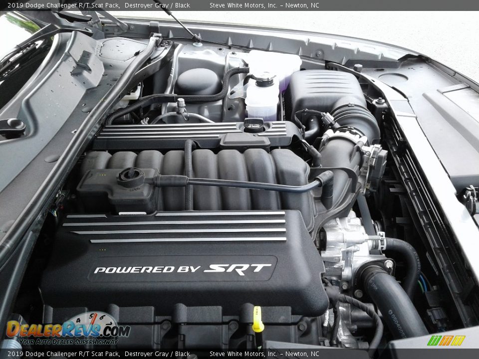 2019 Dodge Challenger R/T Scat Pack Destroyer Gray / Black Photo #31