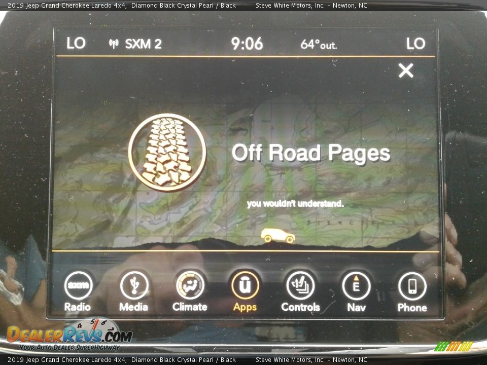 2019 Jeep Grand Cherokee Laredo 4x4 Diamond Black Crystal Pearl / Black Photo #29