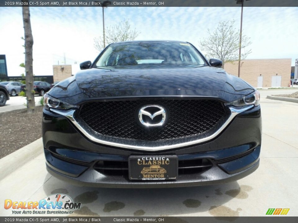 2019 Mazda CX-5 Sport AWD Jet Black Mica / Black Photo #2