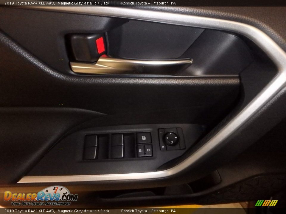 2019 Toyota RAV4 XLE AWD Magnetic Gray Metallic / Black Photo #9