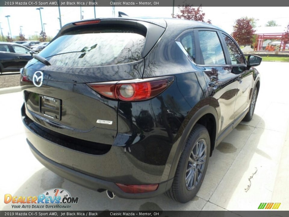 2019 Mazda CX-5 Sport AWD Jet Black Mica / Black Photo #7